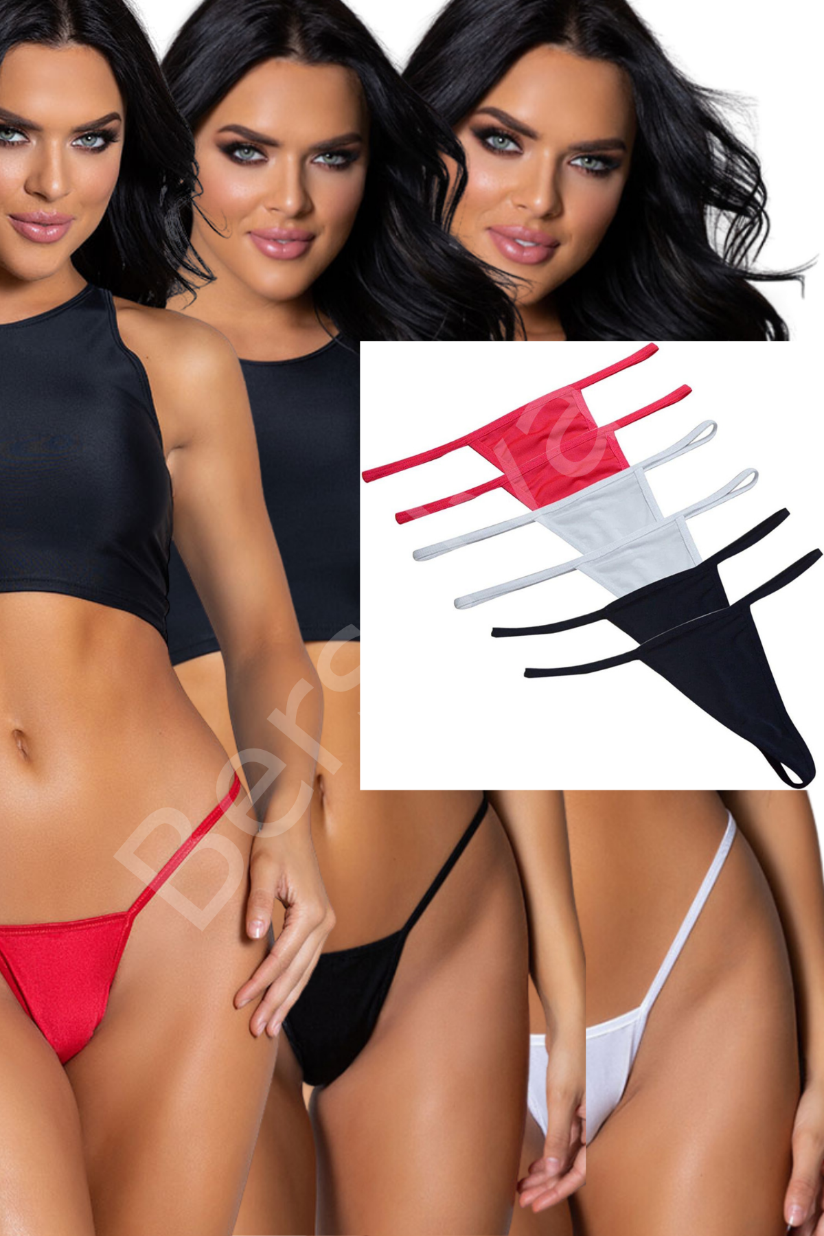 Süprem Penye Tanga Külot 6lı Model Renklimodellerimiz 83010-6lı