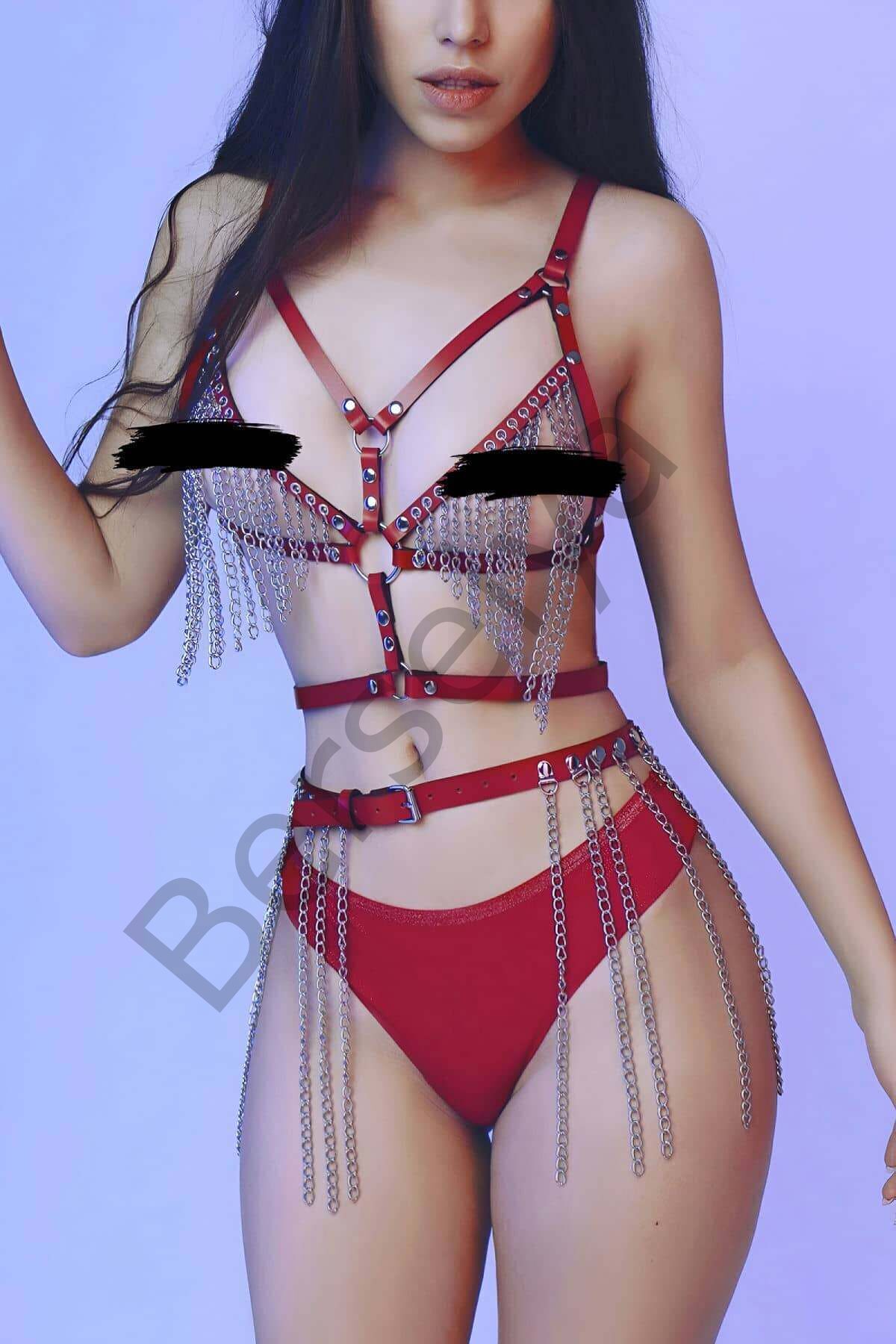 Seksi Zincirli Fantazi Takım - Brf496