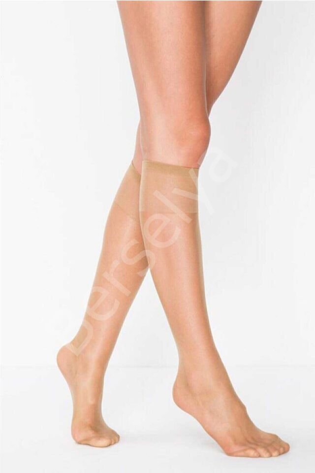 Süper Ince 15 den Mat Pantolon Çorabı Bronz Standart