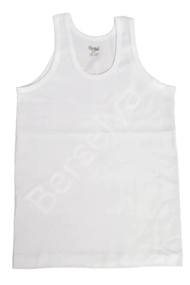 Erkek Çocuk Beyaz Atlet Tekli Paket 316