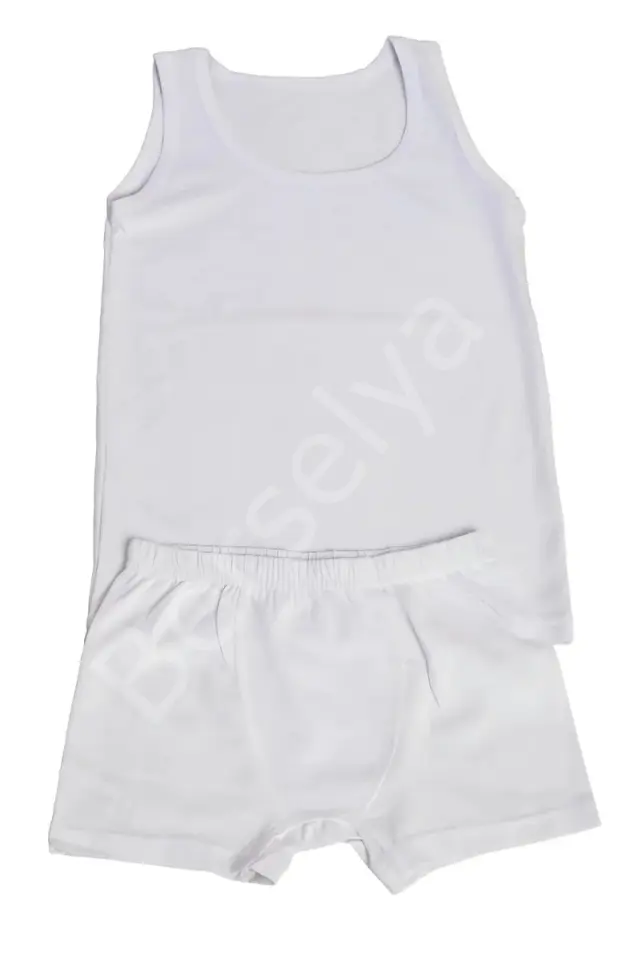 Erkek Çocuk Beyaz Takım 514