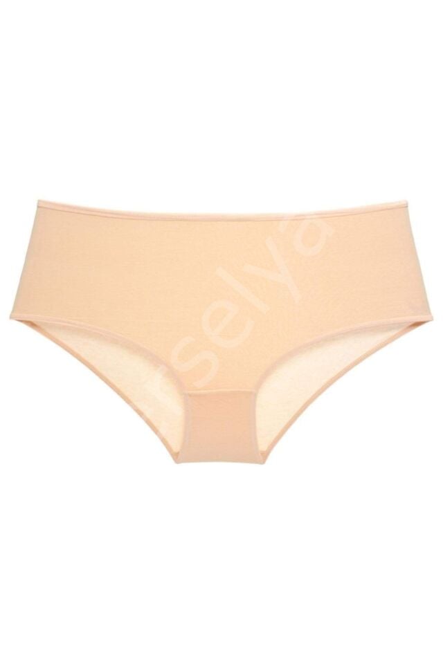 3 Adet Kadın Yüksek Bel Bato Külot Siyah Gri Ten