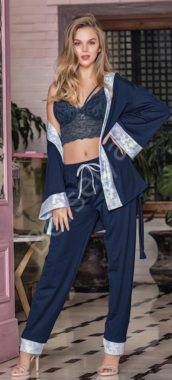 Bralet Sütyen Sabahlık Takım (brf31716)