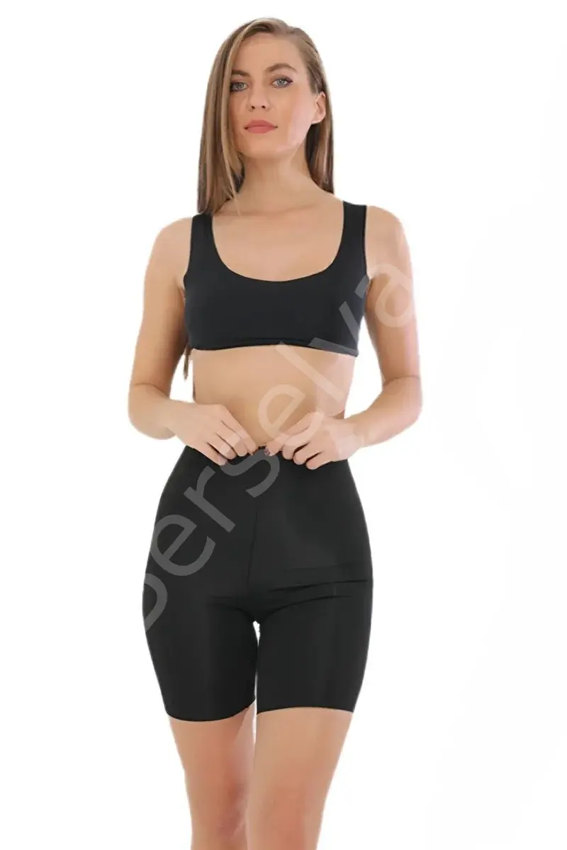 4401 Lazer Kesim Paçalı Korse Kadın