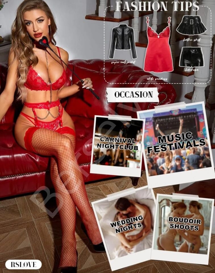 Kadın Kırmızı File Silikonlu Jartiyer Çorabı