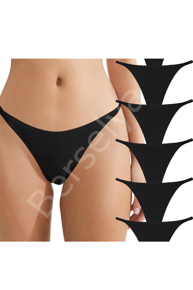 Süprem Penye Tanga Külot 5li Model Renklimodellerimiz 83020-5li