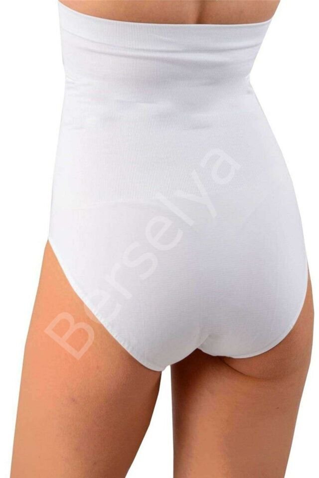Elite Life Dikişsiz Şekillendirici Silikonlu Kadın Ten Slip Korse 890