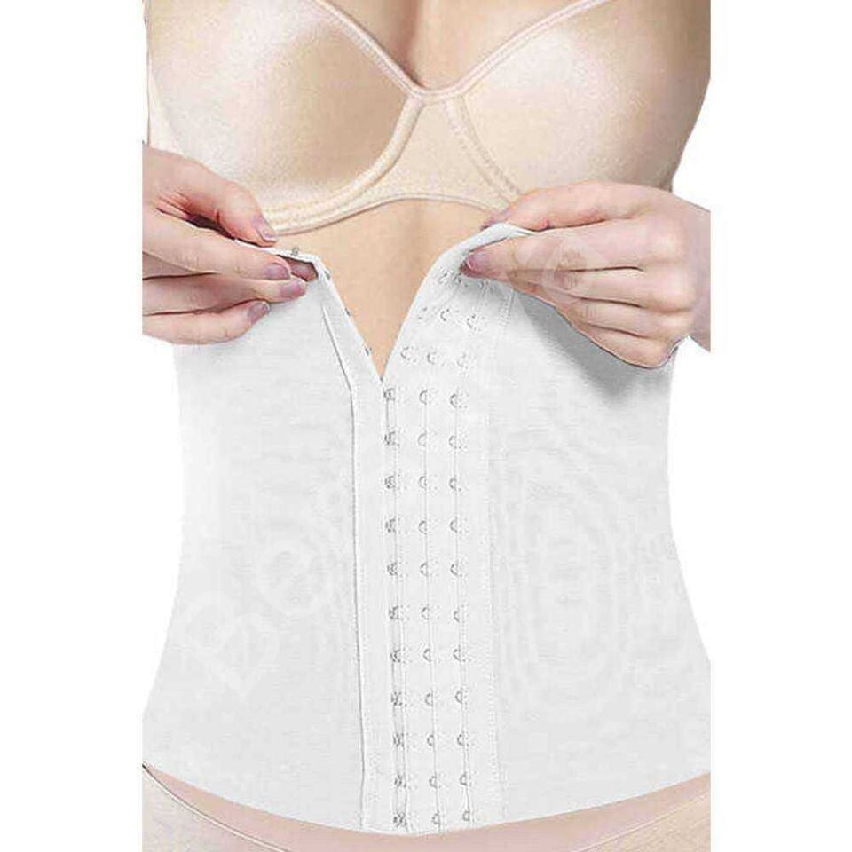 Elit Life Göbek Bel Inceltici Karın Toparlayıcı Kadın Korse Beyaz 886