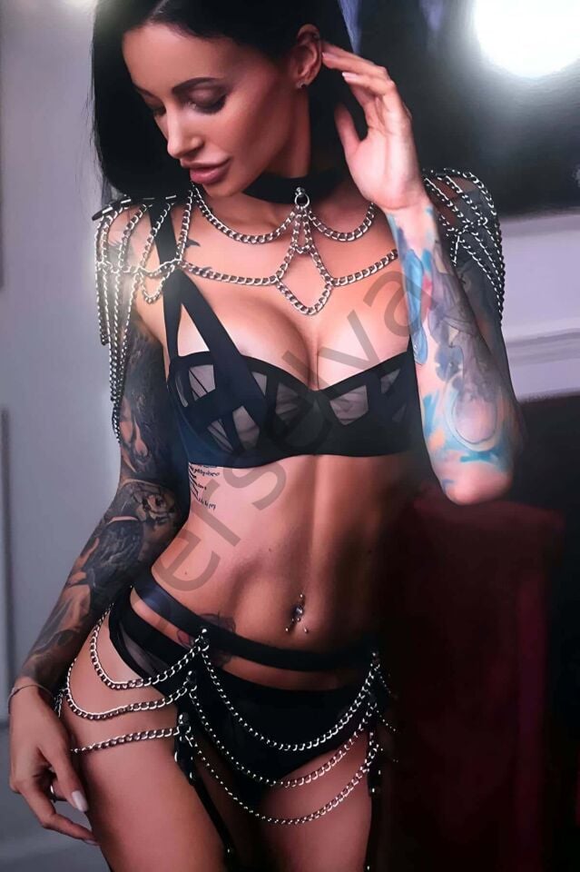 Zincirli Boyun Bel Harness Takım - Brf335