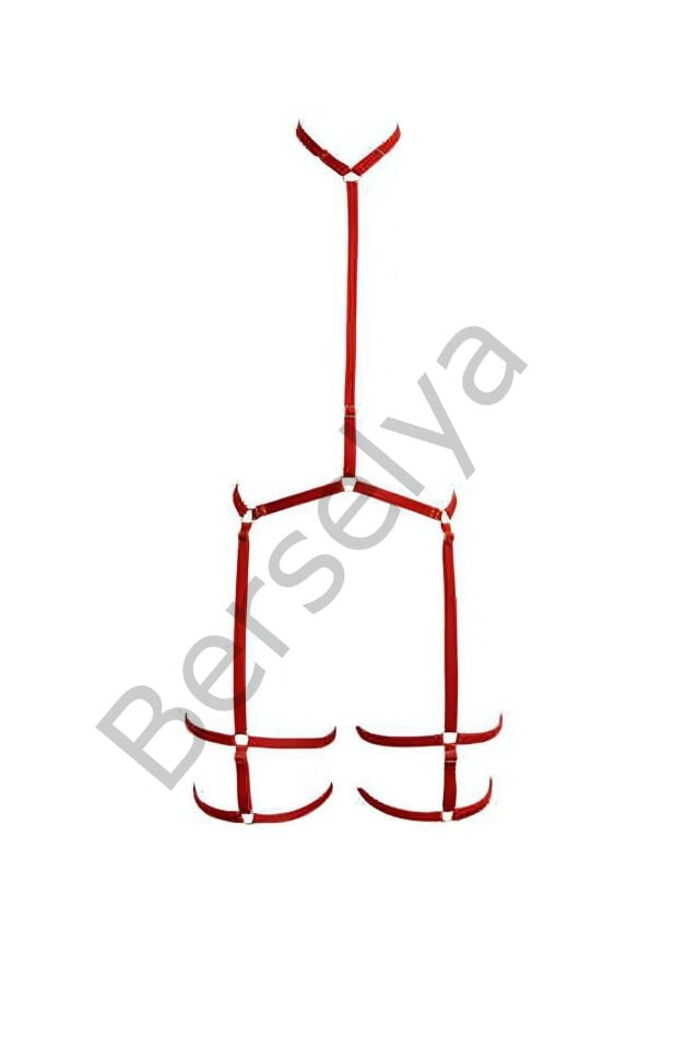 Boyun Bel Detaylı Jartiyer Harness - Brf150