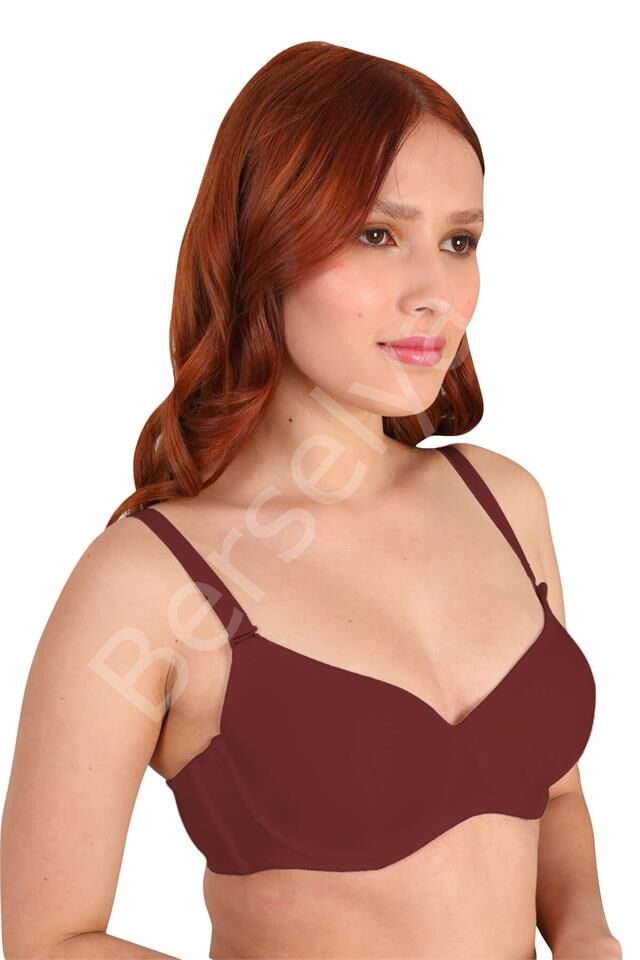 Bordo Mı 190c Pedli Balenli Sütyen