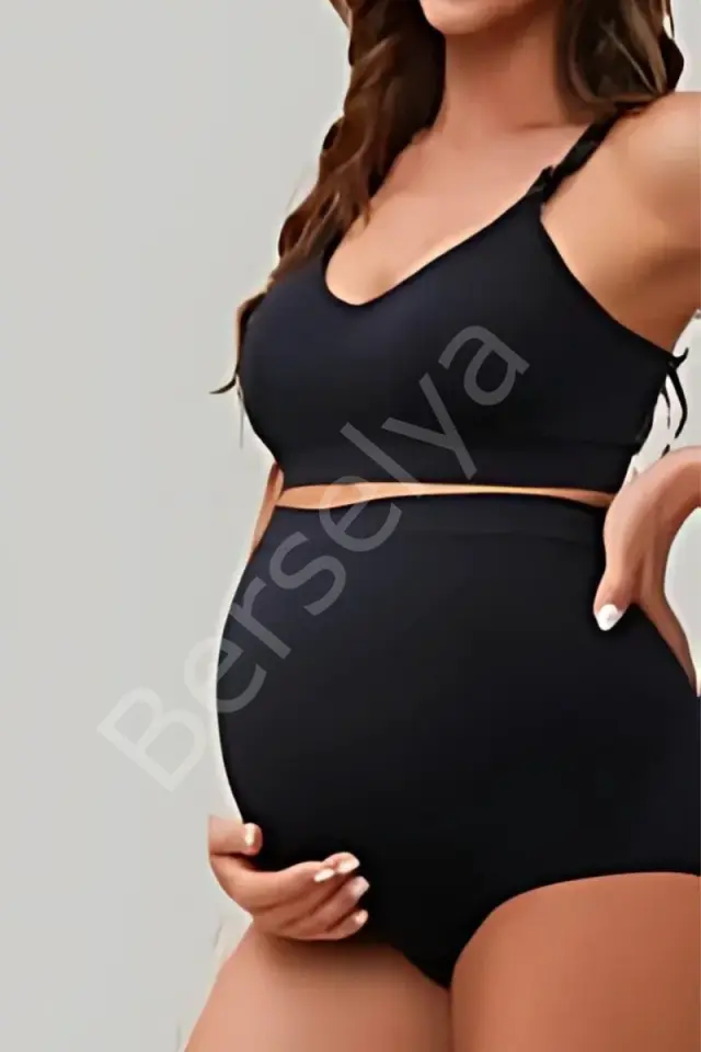 Hamile Slip Dikişsiz Korse Kadın 4449