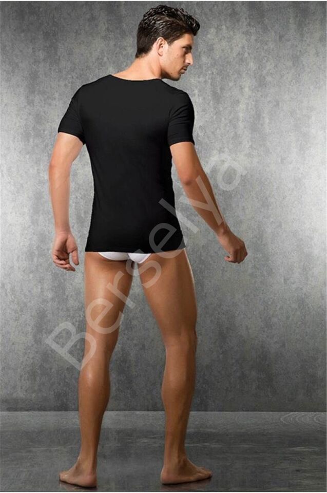 Doreanse  Geniş Yuvarlak Yaka Erkek  T-shirt 2520