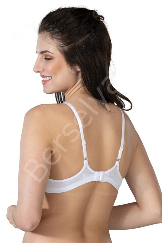 Beyaz Mı Emay 1417 Modal Cotton Kaplı Sütyen