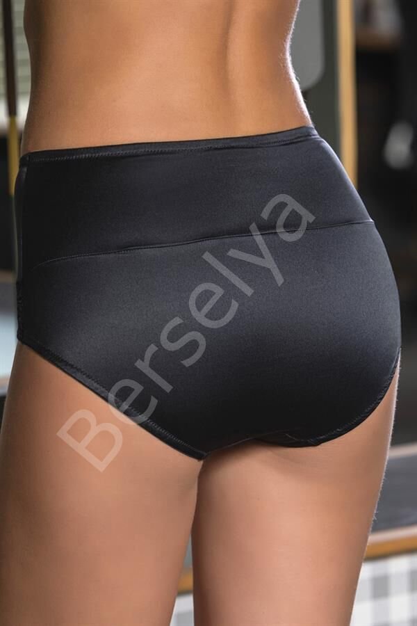 Yüksek Bel Slip Külot Siyah (brf21173)