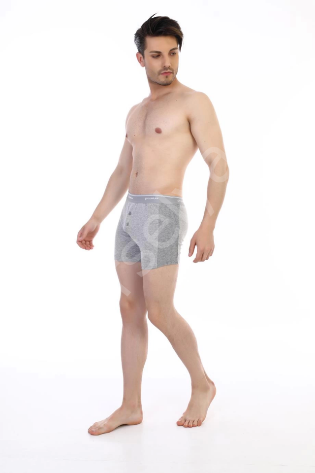 Çift Kaplan 880 Elastanlı Erkek  Boxer
