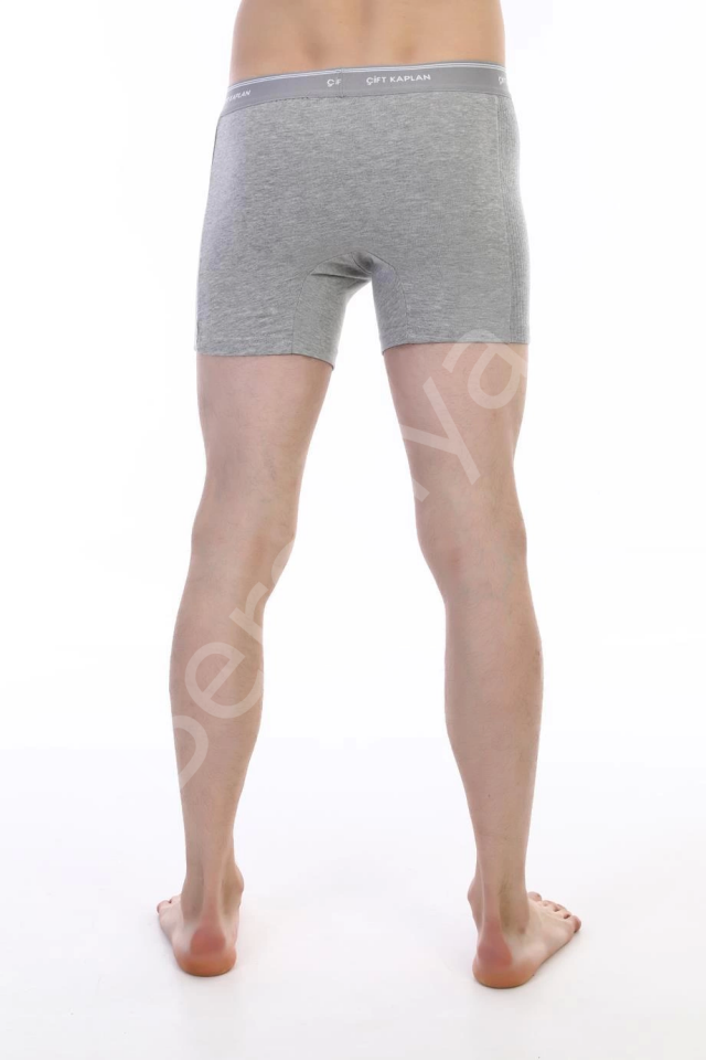 Çift Kaplan 880 Elastanlı Erkek  Boxer