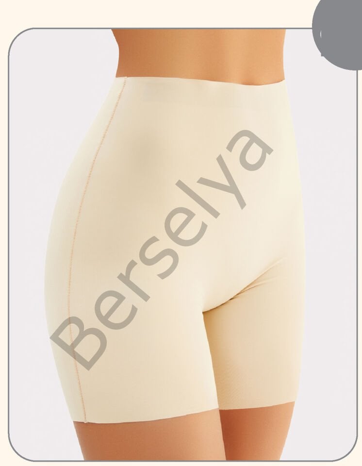 Miss Flex Ten Lazer Kesim Yüksek Bel Boxer 6007