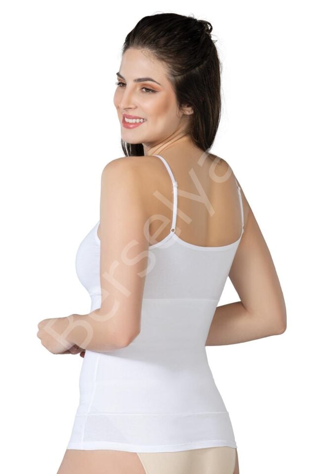 Beyaz Mı Emay 1401 Modal Cotton Kadın Atlet Korse