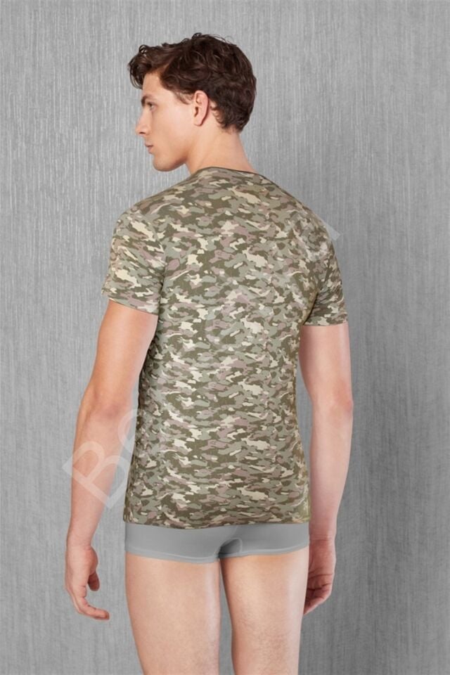 Doreanse Erkek  Kamuflaj T-shirt 2560
