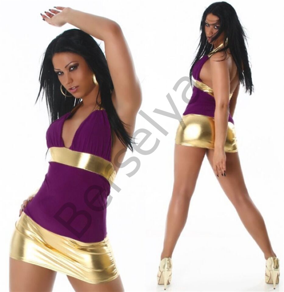 B100793 Fantezi Mini Elbise