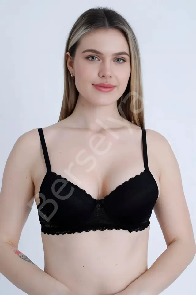 Dantel Sütyen Boş Kap Kadın 2552-b