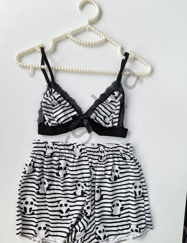 Şortlu Sexy Takım Pijama Takımı