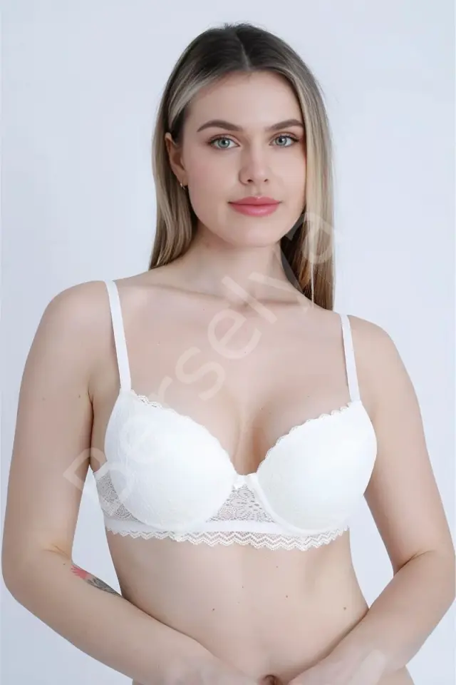Dantel Sütyen Boş Kap Kadın 2552-b