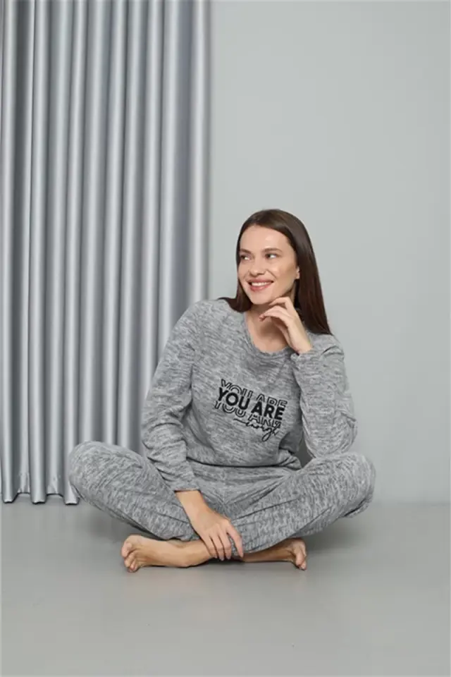 Polar Kadın Pijama Takımı Gri