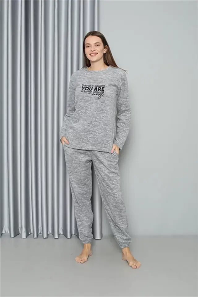 Polar Kadın Pijama Takımı Gri