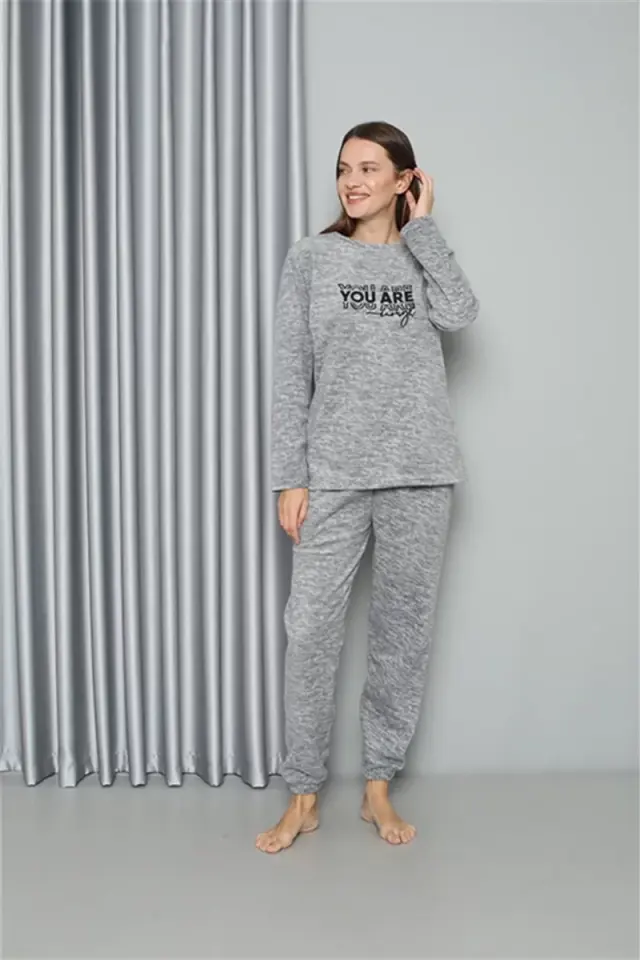 Polar Kadın Pijama Takımı Gri