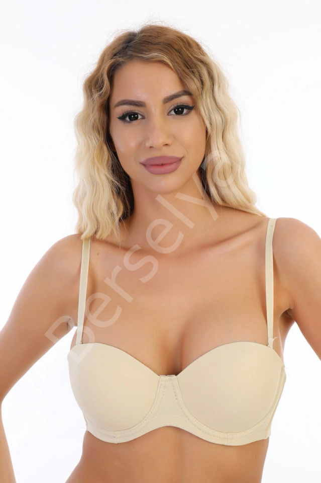 192 Desteksiz Straplez Sütyen