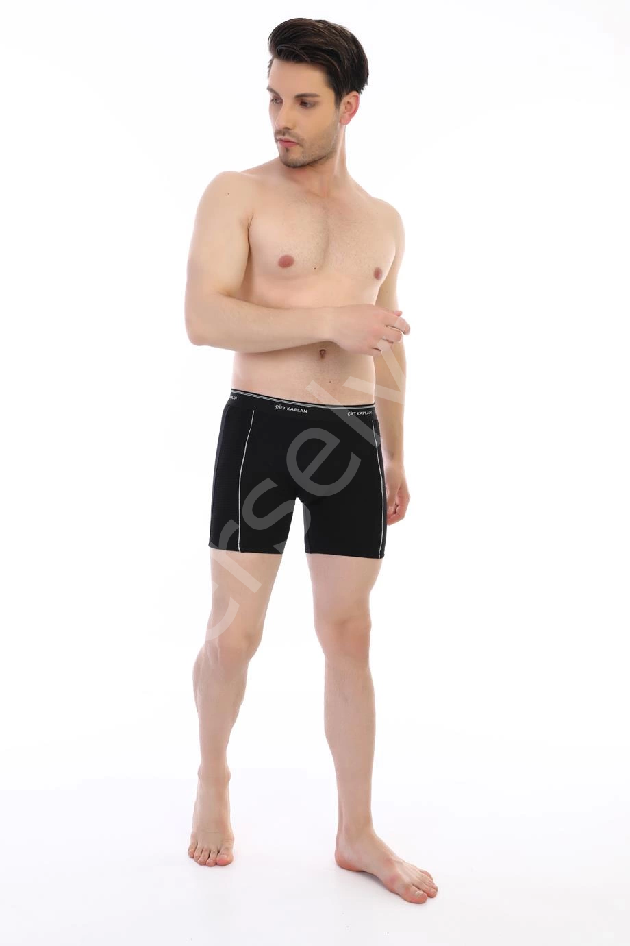 Çift Kaplan 855 Uzun Erkek  Boxer