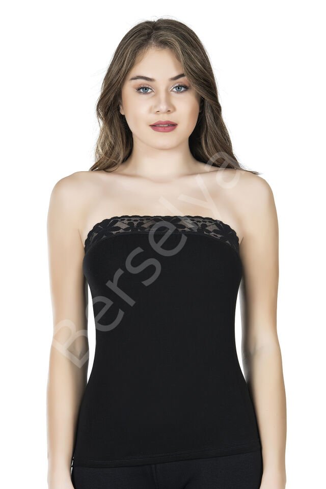 Dantelli Straplez Kadın Atlet 247