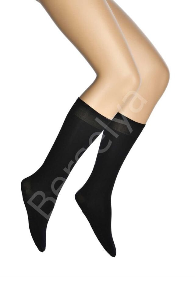 6 Adet Masaj Kadın Çorap Siyah 500
