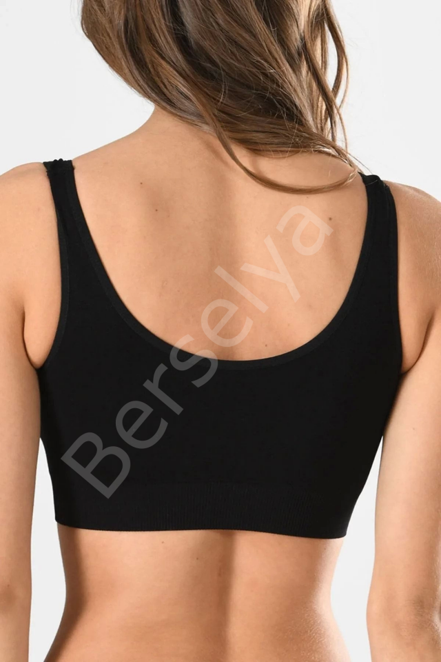 Miss Fit 11027 Kalın Askılı Pedli Bustiyer