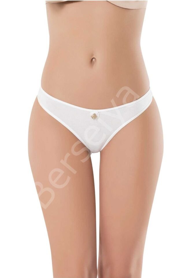 10 Adet Pamuklu Kadın Klasik Tanga Soft Renkler