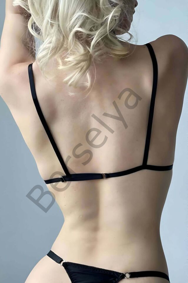 Lastik Göğüs Harness, Ceket İçi Aksesuar, Lastik Gömlek Aksesuarı - Brf1044