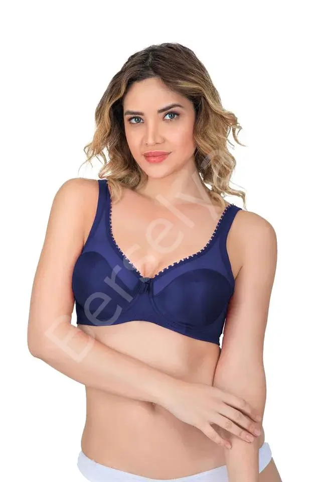 Lacivert  Emay 169 B Basic Balenli Toparlayıcı Sütyen