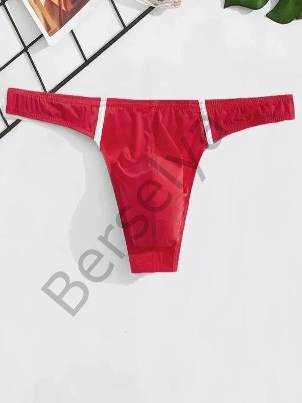 Erkek  Kırmızı Tanga İç Çamaşırı