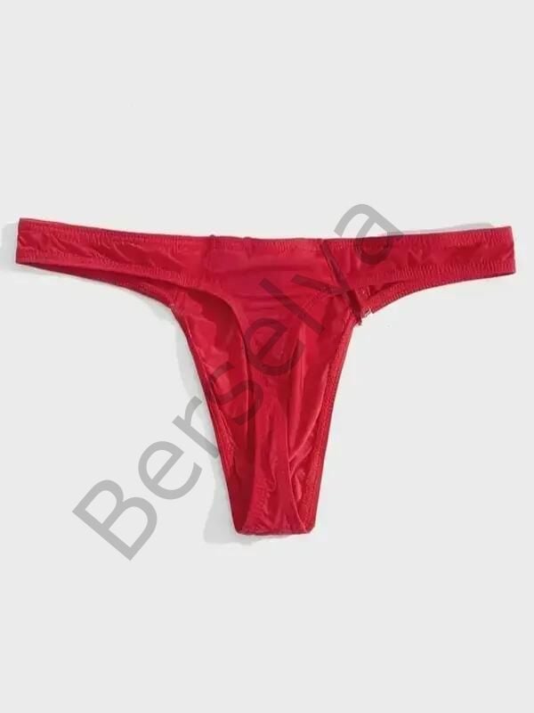 Erkek  Kırmızı Tanga İç Çamaşırı