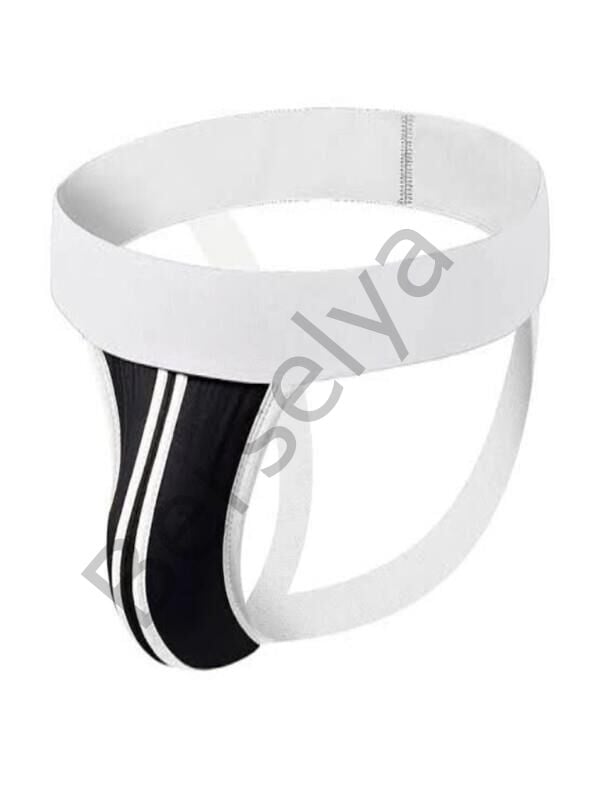 Erkek  Şeritli Jockstrap İç Çamaşırı