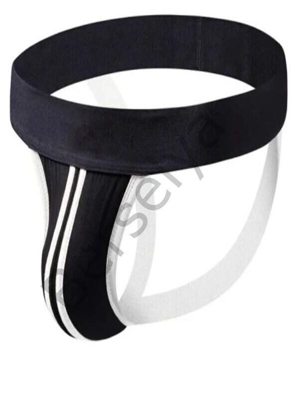 Erkek  Şeritli Jockstrap Fantezi İç Giyim