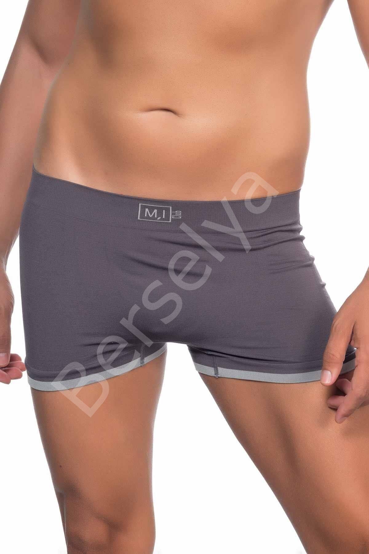 Antrasit Mı Emay 2104 Soft Erkek Boxer