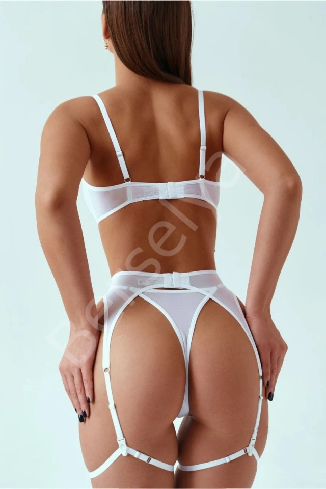 Beyaz Jartiyer Takım