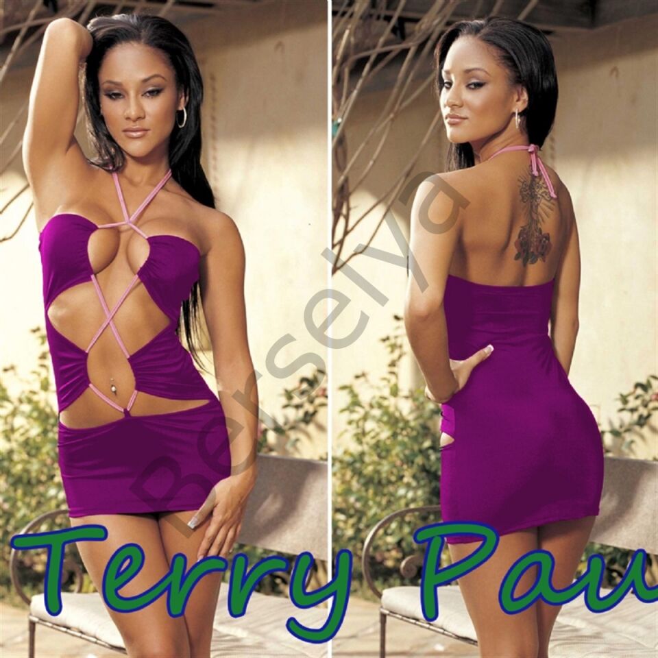 B100753 Cris Cross Mini Elbise