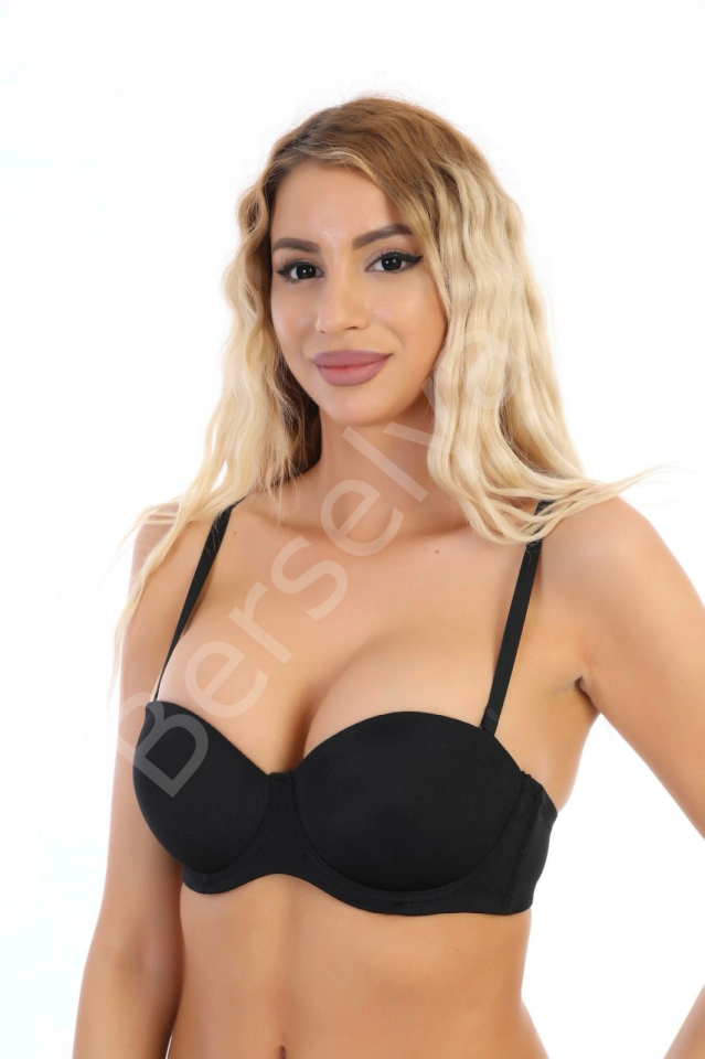 192 Desteksiz Straplez Sütyen