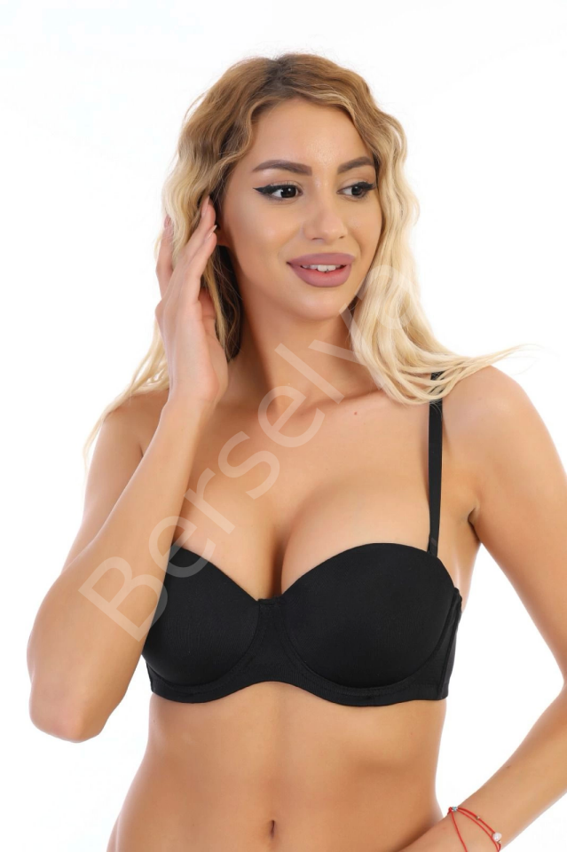 192 Desteksiz Straplez Sütyen