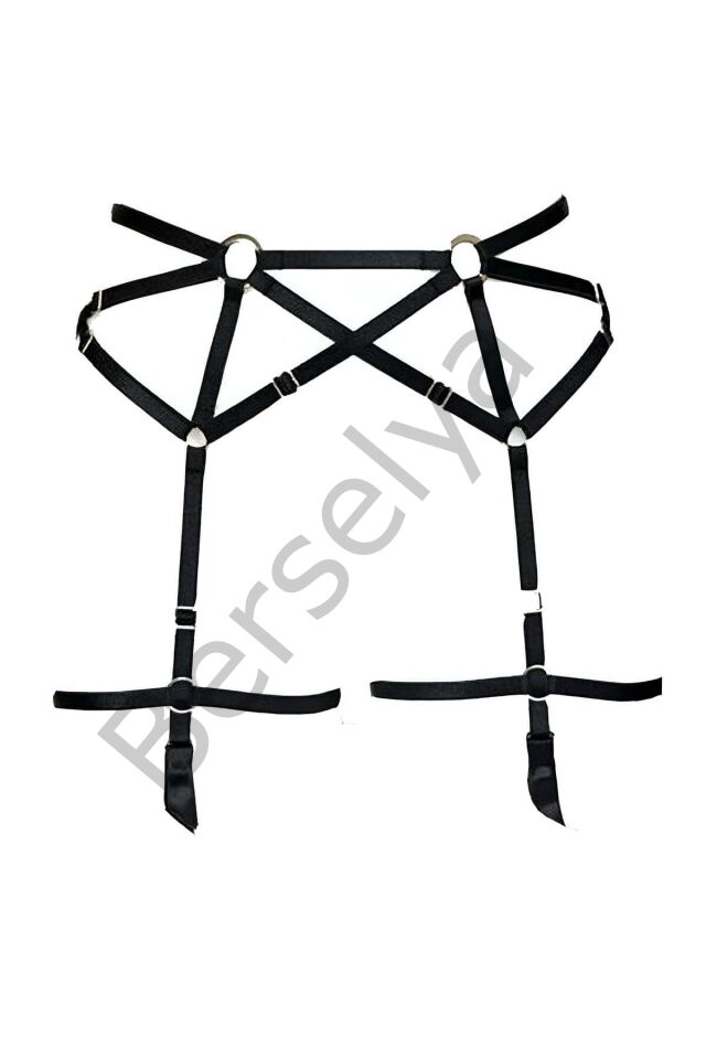 Köprü Detaylı Seksi Jartiyer Harness - Brf169