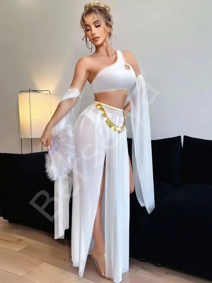 Özel Tasarım Beyaz Harem Kostümü